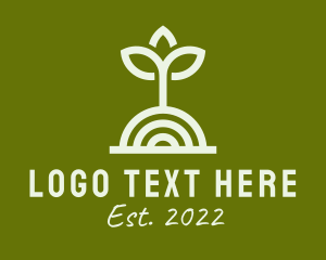 Garden Seedling Plant  logo