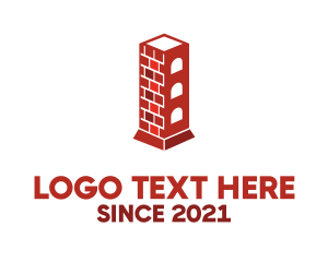 Brick Chimney Building logo