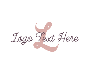 Feminine Script Brand logo
