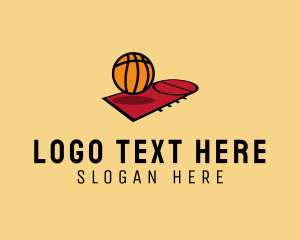 Sports Basketball Court   logo