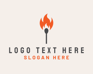Burning Matchstick Light logo