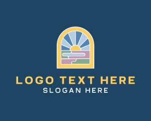 Sunrise Stained Glass logo