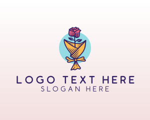 Rose Flower Florist logo