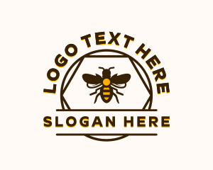 Insect Honey Bee logo