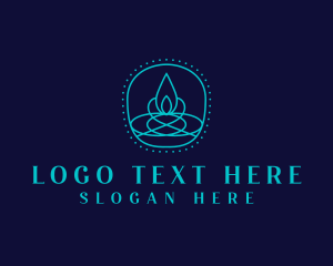 Light Candle Flame logo