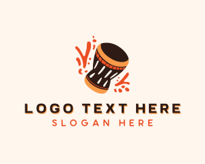 Native African Djembe logo