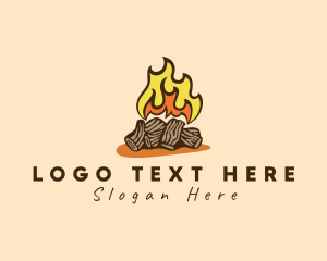 Outdoor Lumber Bonfire logo