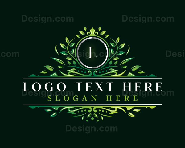 Natural Leaf Salon Logo