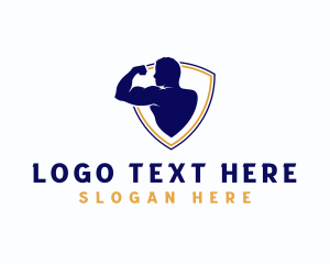Strong Human Bicep logo
