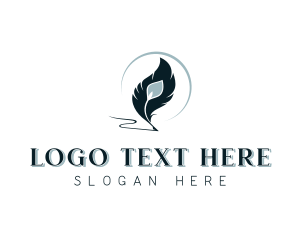 Author Publisher Feather logo