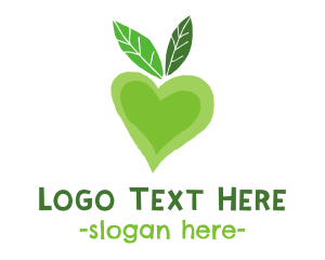 Green Heart Fruit logo