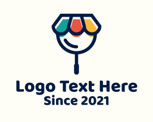 Awning Magnifying Glass logo