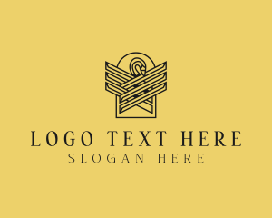 Minimalist Luxury Swan  logo