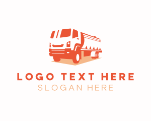 Oil Tank Truck Vehicle logo