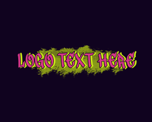 Street Art Clothing Paint logo