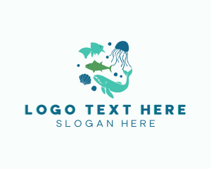 Underwater Marine Animals logo