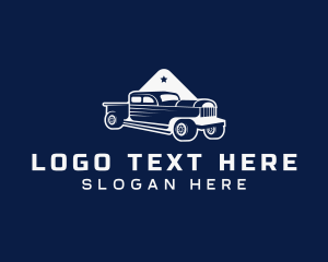 Pickup Truck Mechanic logo