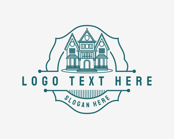 Mansion logo example 3