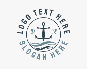 Anchor Marine Wave logo