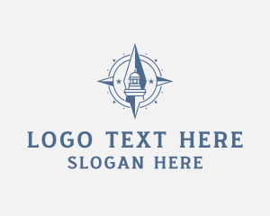 Lighthouse Compass Navigation logo