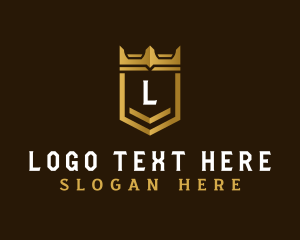 Medieval Crown Shield logo