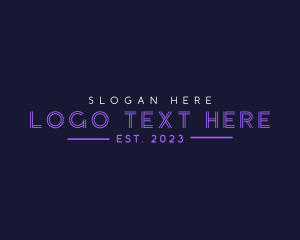 Futuristic Tech Business logo