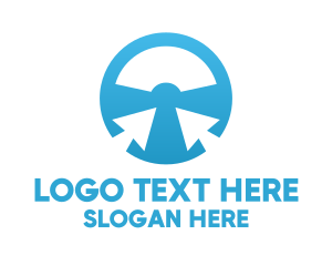 Pointer Steering Wheel logo