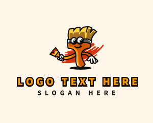 Paint Brush Construction logo