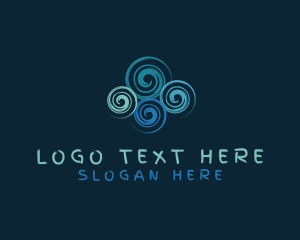 Cloud Swirl Whirlpool  logo