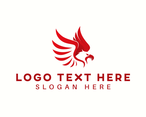 Wings logo example 3