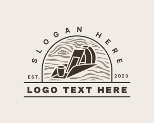 Wood Planer Carpentry logo