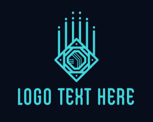 Blue Microchip Technology logo