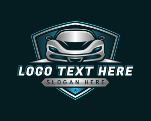 Auto Vehicle Car Racing logo