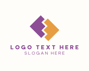 Shape Puzzle Piece logo