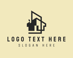 Home Apartment Building logo