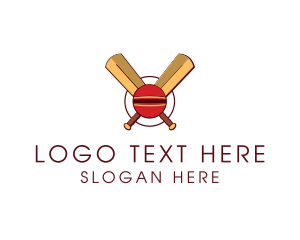 Cricket Ball Sport logo