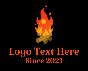 Bonfire Tent Camp logo