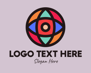 Multicolor Globe Mosaic logo
