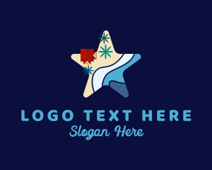 Beach Island Star logo