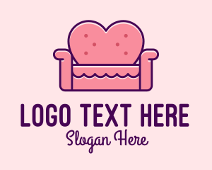 Loveseat Love Couch  logo