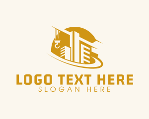 Construction Building Crane logo