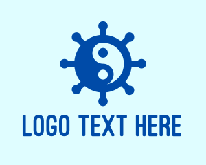 Yin Yang Steering Wheel logo