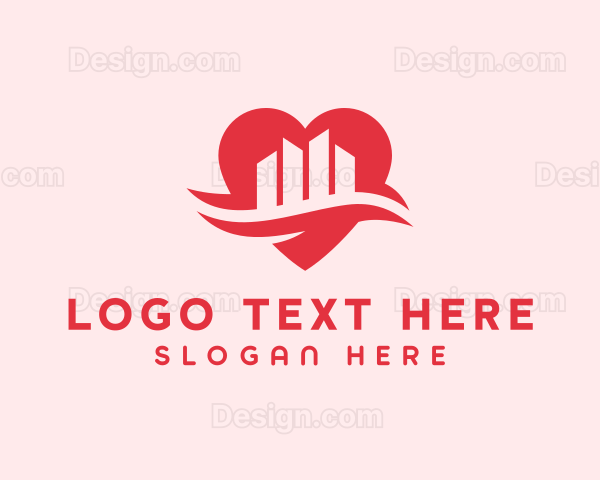 Heart Love City Logo