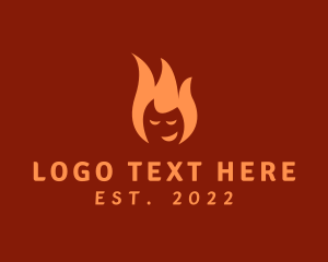 Smiling Hot Fire Energy logo