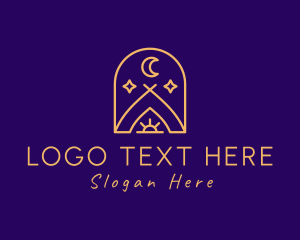 Cosmic Camping Tent logo
