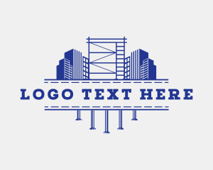Scaffolding Building Construction logo