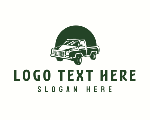 Truck Automotive Pickup logo
