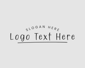 Handwriting Business Brand logo