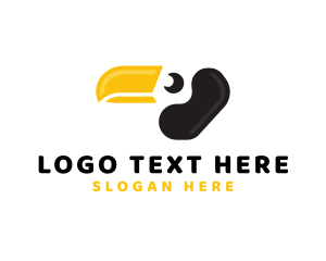 Toucan Bird Beak  logo