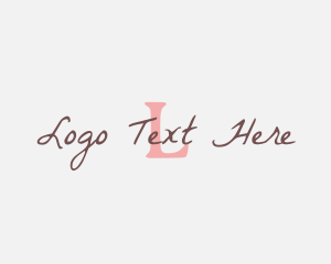Feminine Script Brand logo